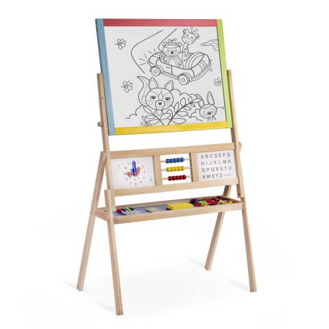 Duża, wielofunkcyjna tablica magnetyczna z zegarem Ricokids Duża, wielofunkcyjna tablica magnetyczna z zegarem Ricokids