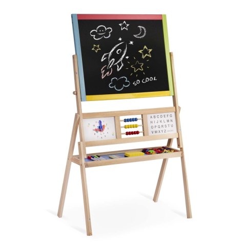 Duża, wielofunkcyjna tablica magnetyczna z zegarem Ricokids Duża, wielofunkcyjna tablica magnetyczna z zegarem Ricokids