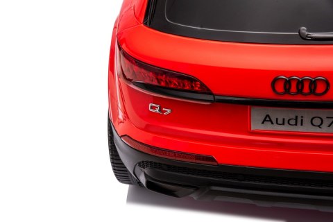 Pojazd Audi Q7 NEW LIFT - Czerwony SUV Pojazd Audi Q7 NEW LIFT - Czerwony SUV