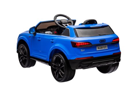 Pojazd Audi Q7 NEW LIFT - Niebieski SUV Pojazd Audi Q7 NEW LIFT - Niebieski SUV