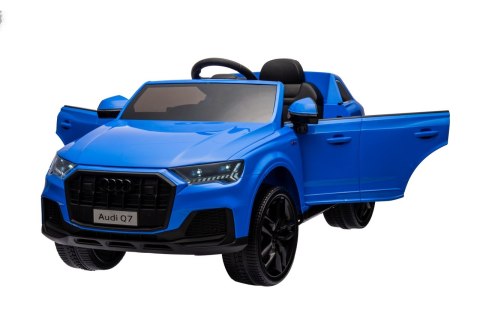 Pojazd Audi Q7 NEW LIFT - Niebieski SUV Pojazd Audi Q7 NEW LIFT - Niebieski SUV
