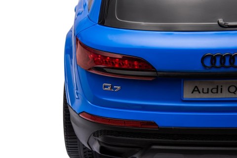 Pojazd Audi Q7 NEW LIFT - Niebieski SUV Pojazd Audi Q7 NEW LIFT - Niebieski SUV