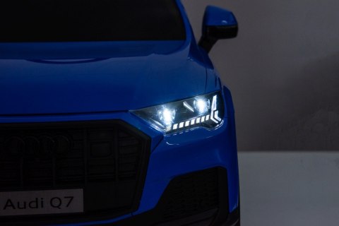 Pojazd Audi Q7 NEW LIFT - Niebieski SUV Pojazd Audi Q7 NEW LIFT - Niebieski SUV
