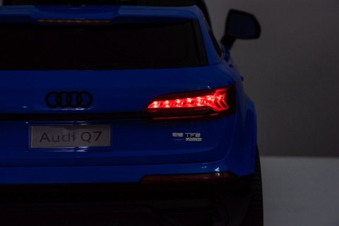 Pojazd Audi Q7 NEW LIFT - Niebieski SUV Pojazd Audi Q7 NEW LIFT - Niebieski SUV