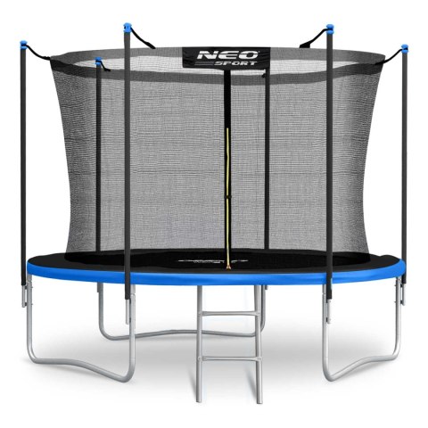 Trampolina Ogrodowa 183 cm (6 ft) z siatką wewn. i drabinką Neo-Sport Trampolina Ogrodowa 183 cm (6 ft) z siatką wewn. i drabinką Neo-Sport
