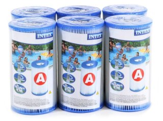 Filtr Typ A Do Pomp Intex – Zestaw 6 Sztuk Intex 28604, 28638, 28636