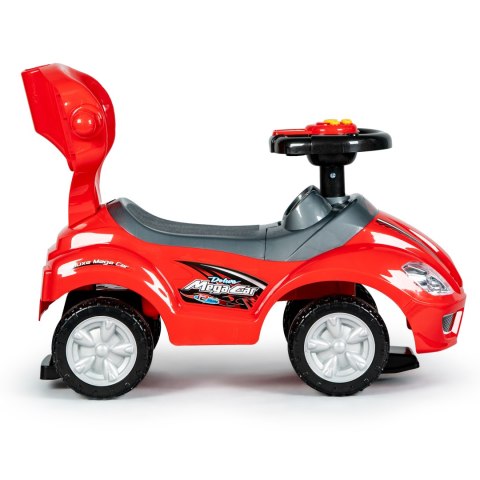 Autko Jeździk 3w1 DELUXE – Pchacz Z Rączką, Barierkami I Muzyką