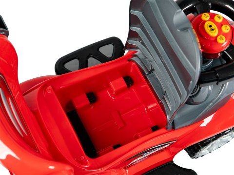 Autko Jeździk 3w1 DELUXE – Pchacz Z Rączką, Barierkami I Muzyką