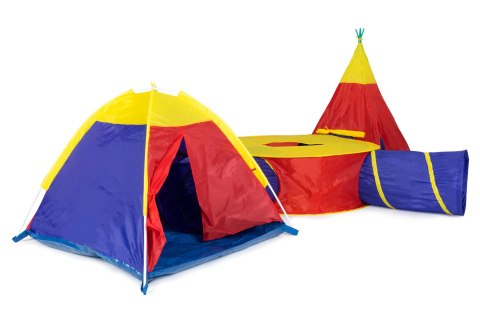 Namioty Dla Dzieci 7W1 – Tipi, Iglo I Tunele Zestaw IPLAY