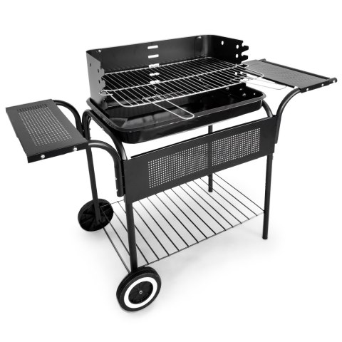 Grill Ogrodowy Z Regulacją Rusztu – Metalowe Półki, Koła MultiGarden Grill Ogrodowy Z Regulacją Rusztu – Metalowe Półki, Koła MultiGarden
