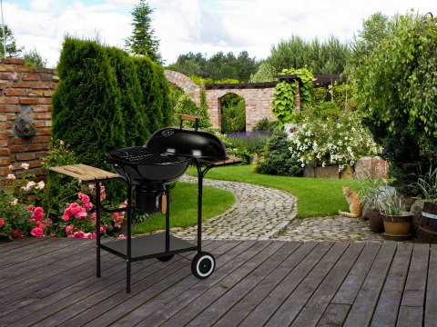 Grill Ogrodowy Węglowy MultiGarden – Pokrywa, Półki i Popielnik Grill Ogrodowy Węglowy MultiGarden – Pokrywa, Półki i Popielnik