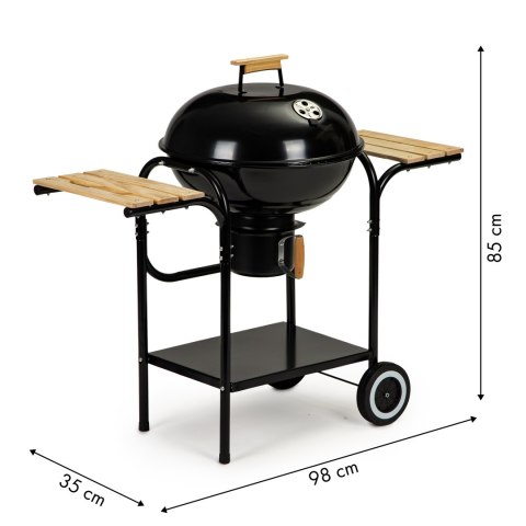 Grill Ogrodowy Węglowy MultiGarden – Pokrywa, Półki i Popielnik Grill Ogrodowy Węglowy MultiGarden – Pokrywa, Półki i Popielnik
