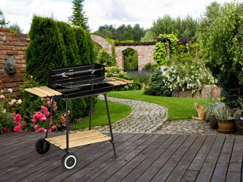 Grill Ogrodowy Węglowy MultiGarden – Duży Ruszt i Regulacja Wysokości Grill Ogrodowy Węglowy MultiGarden – Duży Ruszt i Regulacja Wysokości