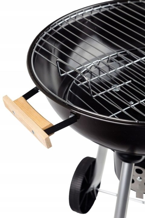 Grill Ogrodowy Z Pokrywą I Popielnikiem – Metalowa Półka, Koła MultiGarden Grill Ogrodowy Z Pokrywą I Popielnikiem – Metalowa Półka, Koła MultiGarden