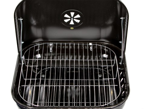 Grill Węglowy Ogrodowy MultiGarden – Duży Ruszt i Pokrywa na Zawiasach Grill Węglowy Ogrodowy MultiGarden – Duży Ruszt i Pokrywa na Zawiasach