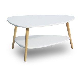 Nowoczesny Stolik Kawowy – Drewniane Nogi, Styl Skandynawski ModernHome