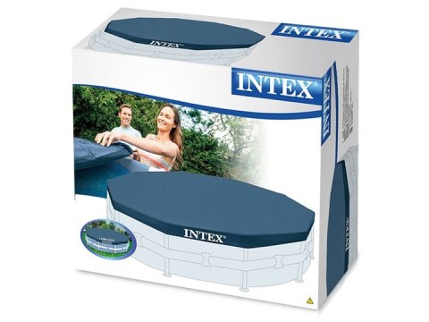Pokrywa Zabezpieczająca Basen stelażowego INTEX 366 cm – Wodoodporna, Wytrzymała