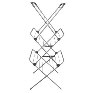 Duża Pionowa Suszarka Na Pranie ModernHome – 3 Poziomy, 15 m Powierzchni,