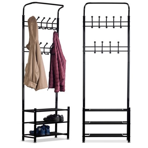Wieszak na ubrania + szafka regał półka na buty ModernHome Wieszak na ubrania + szafka regał półka na buty ModernHome