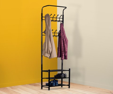 Wieszak na ubrania + szafka regał półka na buty ModernHome Wieszak na ubrania + szafka regał półka na buty ModernHome