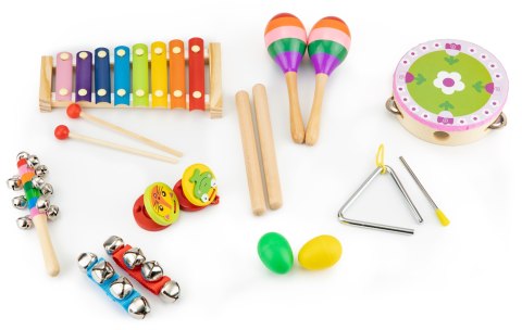Zestaw Muzyczny 14 Instrumentów z Torbą ECOTOYS Zestaw Muzyczny 14 Instrumentów z Torbą ECOTOYS