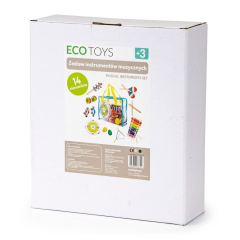 Zestaw Muzyczny 14 Instrumentów z Torbą ECOTOYS Zestaw Muzyczny 14 Instrumentów z Torbą ECOTOYS