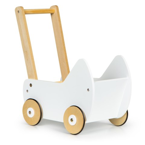 Drewniany Wózek dla Lalek Pchacz Chodzik ECOTOYS