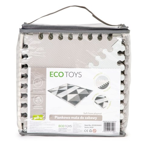 Edukacyjna Mata Piankowa Puzzle EVA – 20 Elementów + Torba ECOTOYS Edukacyjna Mata Piankowa Puzzle EVA – 20 Elementów + Torba ECOTOYS