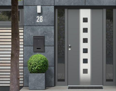 Skrzynka na listy ModernHome – stal galwanizowana, Skrzynka na listy ModernHome – stal galwanizowana,