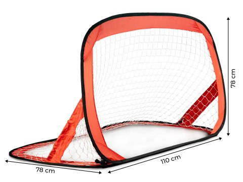 Komplet 2 Bramki Piłkarskie IPLAY – Idealne Do Ogrodu 110 cm Komplet 2 Bramki Piłkarskie IPLAY – Idealne Do Ogrodu 110 cm