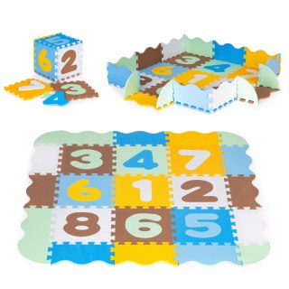 Piankowa Mata Edukacyjna Puzzle IPLAY Nauka Cyferek
