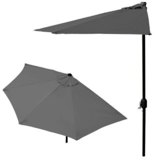Parasol Ogrodowy Ścienny MultiGarden 2,7 m - Szary