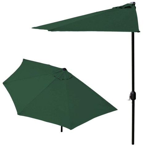 Parasol Ogrodowy Ścienny MultiGarden 2,7 m Zielony Parasol Ogrodowy Ścienny MultiGarden 2,7 m Zielony