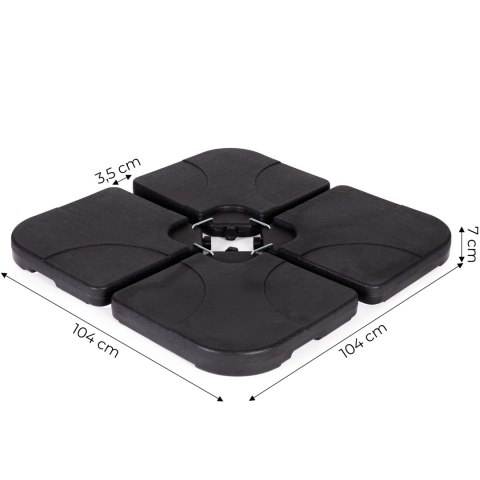 Podstawa Obciążenie Do Parasolów Ogrodowych na Wodę – 60L MultiGarden Podstawa Obciążenie Do Parasolów Ogrodowych na Wodę – 60L MultiGarden