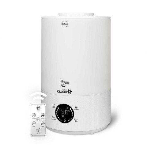 Nawilżacz Ultradźwiękowy NU40 ATMA ELDOM – Aromaterapia i Wyświetlacz LCD Nawilżacz Ultradźwiękowy NU40 ATMA ELDOM – Aromaterapia i Wyświetlacz LCD