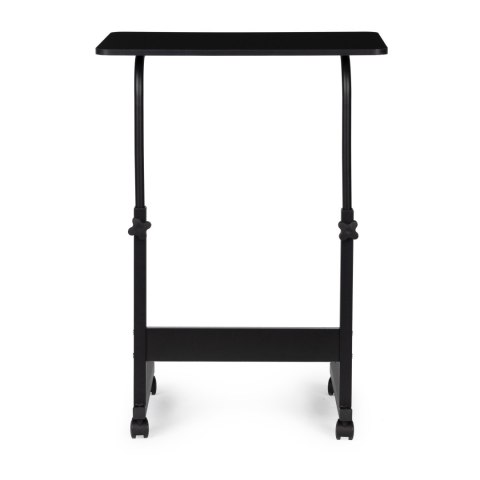 Mobilne Biurko Do Laptopa ModernHome – Regulowana Wysokość, Kółka, Czarny Mobilne Biurko Do Laptopa ModernHome – Regulowana Wysokość, Kółka, Czarny