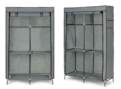 ModernHome Szafa Garderoba Tekstylna Materiałowa 106x43,5x174 cm