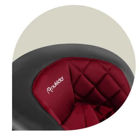 Fotelik samochodowy Nukido Louis ISOFIX i-Size (15-36 kg) - czerwony