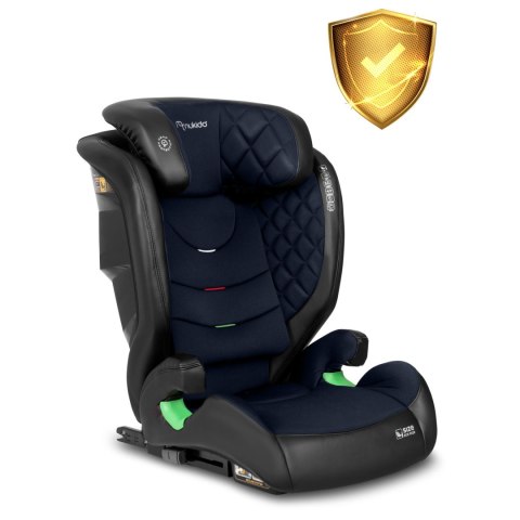 Fotelik samochodowy Nukido Louis ISOFIX i-Size (15-36 kg) - granatowy