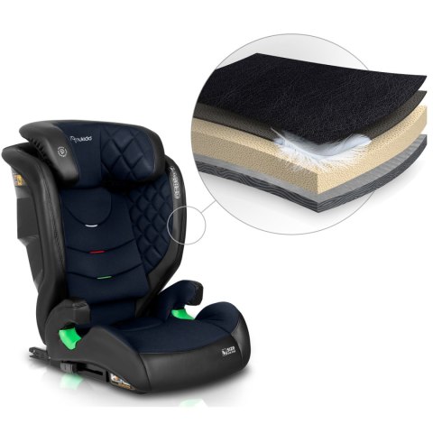 Fotelik samochodowy Nukido Louis ISOFIX i-Size (15-36 kg) - granatowy