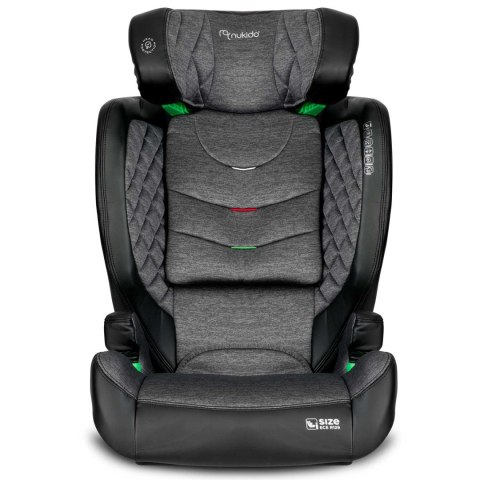 Fotelik samochodowy Nukido Louis ISOFIX i-Size (15-36 kg) - szary