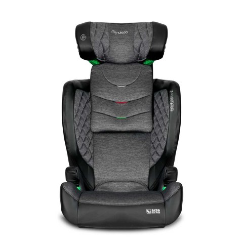 Fotelik samochodowy Nukido Louis ISOFIX i-Size (15-36 kg) - szary