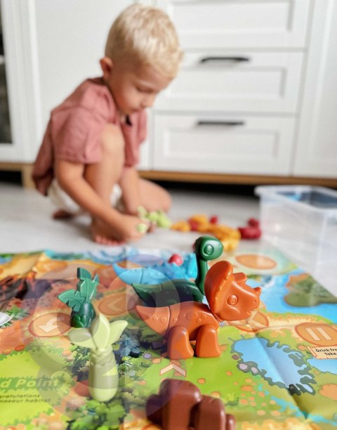 Zestaw Konstrukcyjny Dinozaury 2w1 WOOPIE – Gra Planszowa Dla Dzieci Zestaw Konstrukcyjny Dinozaury 2w1 WOOPIE – Gra Planszowa Dla Dzieci