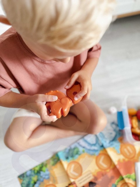 Zestaw Konstrukcyjny Dinozaury 2w1 WOOPIE – Gra Planszowa Dla Dzieci Zestaw Konstrukcyjny Dinozaury 2w1 WOOPIE – Gra Planszowa Dla Dzieci