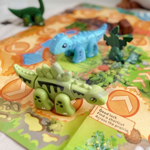 Zestaw Konstrukcyjny Dinozaury 2w1 WOOPIE – Gra Planszowa Dla Dzieci Zestaw Konstrukcyjny Dinozaury 2w1 WOOPIE – Gra Planszowa Dla Dzieci