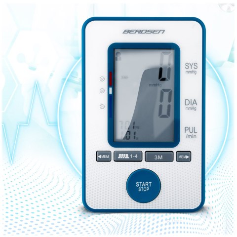 Ciśnieniomierz Naramienny Berdsen BD-121 LCD Rękaw 22–42 cm Etui