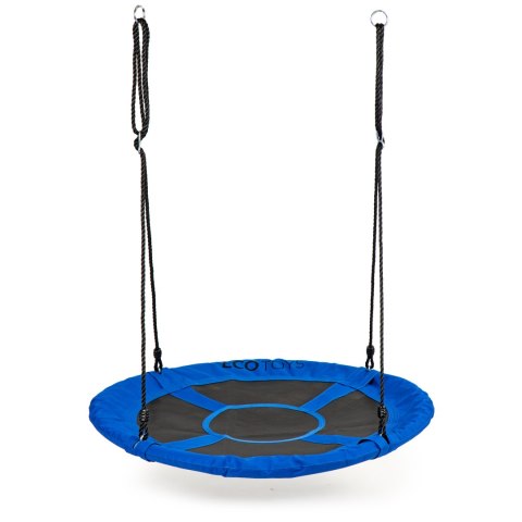 Huśtawka ogrodowa bocianie gniazdo 100cm ECOTOYS niebieska Huśtawka ogrodowa bocianie gniazdo 100cm ECOTOYS niebieska