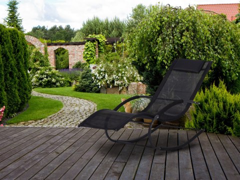 Bujany Leżak MultiGarden – Idealny na Balkon, Taras i Do Ogrodu