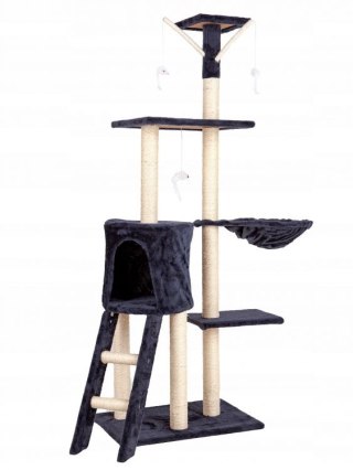 Drapak Domek Dla Kotów ModernHome 138 cm – 5 Poziomów