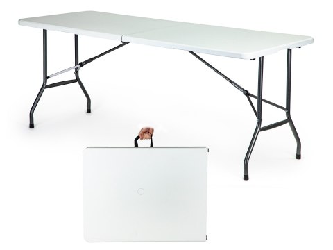 Stół Cateringowy Składany 180x74 ModernHome Walizka Plener Stół Cateringowy Składany 180x74 ModernHome Walizka Plener